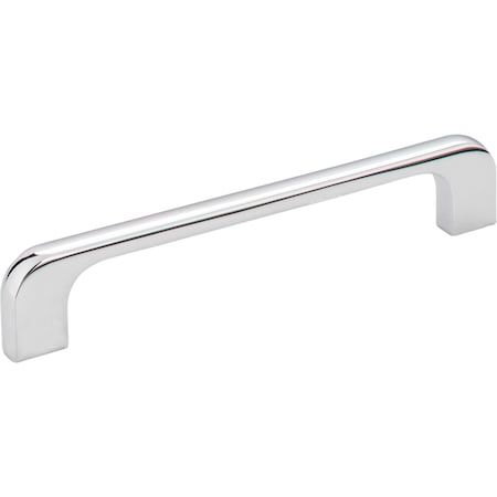 Jeffrey Alexander 128 mm Center-to-Center Polished Chrome Alvar Cabinet Pull 264-128PC